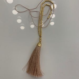 tassel necklace